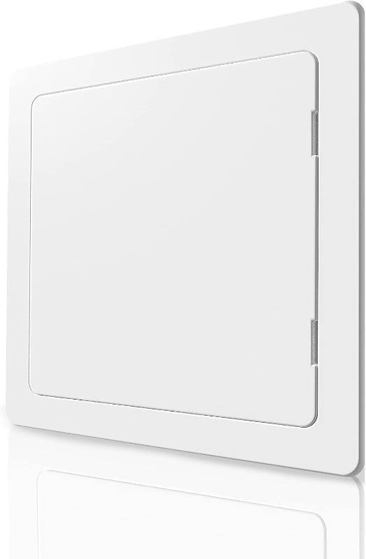 lot 461359 image: Access Panel for Drywall - 22 x 22 inch - Wall Hole Cover - Access Door - Plumbing Access Panel for Drywall - Heavy Durable Plastic White