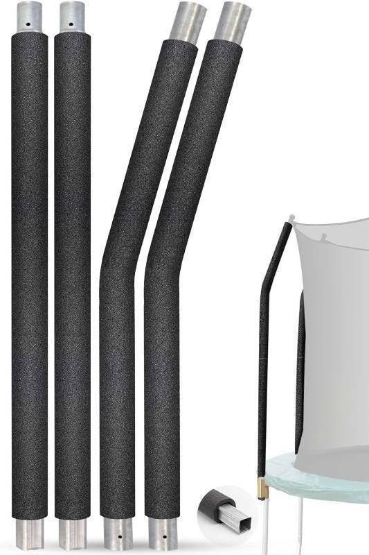 lot 251542 image: Trampoline Poles Replacement for Skywalker Or Jumpzylla,Galvanized Trampoline Enclosure Pole for Skywalker or Jumpzylla,Replace Parts#4201 4202 4135 OR for Jumpzylla 8ft 10ft&12ft 14ft