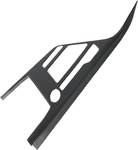 Retails for $207! Central Console Gear Shift Panel & Multimedia Frame Sticker Compatible for Kia NIRO 2022 2023 2024 LHD Black Interior Cover Trim(Straight Shifter)