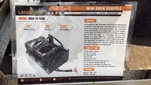 lot 234 image: MINI SKID STEER Rock Grapple MRG-72-44N Attachment