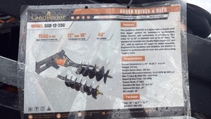 lot 239 image: LandHonor SAD-12-23C Hydraulic Post Hole Digger Auger Driver