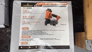 lot 260 image: Landhonor 15 Degree Coil Roofing Nailer left out in the rain