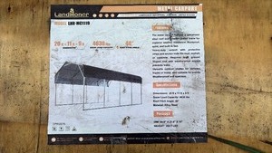 lot 270 image: Landhonor Metal Carport 20x11x9