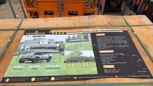 lot 273 image: Landhonor 21x13 ft Metal Carport Shelter