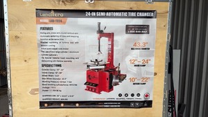 lot 291 image: LandHero 24-Inch Semi Automatic Tire Changer Model LHR-TC24