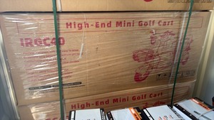 lot 120 image: Unused IRGC40 High-End Mini Golf Cart - Multiple Colors