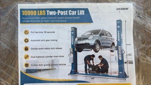 lot 613 image: Onshine 10000 LBS Two-Post Hydraulic Car Lift