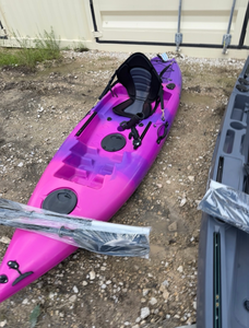 lot 808 image: Pink unused  Sit-On-Top Kayak with Paddle and Accessories