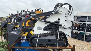 lot 321 image: Unused Compact Track Skid Steer Loader with Hydraulic System White