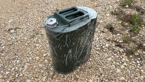 lot 323 image: Military Jerry Can Water Container