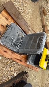 lot 455 image: Construction Equipment Seat Set with Safety Features