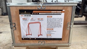lot 25 image: Unused LandHonor 5000 LBS Capacity Gantry Crane Model LHR-AGC5000