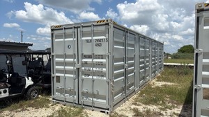 lot 14 image: One Trip 40ft Steel Shipping Container With 4 Side Doors YLEU 2552275