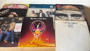 lot 1227 image: Classic Rock and R&B Vinyl Record Collection