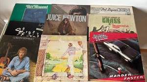 lot 1229 image: Classic Rock LP Album Collection Bundle