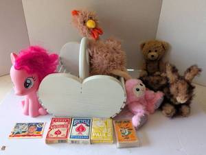 lot 3119 image: Mixed Toy and Playing Card Collection Lot