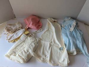 lot 3129 image: Collection of Baby Dresses and Accessories