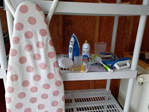 lot 3213 image: Ironing Board and More