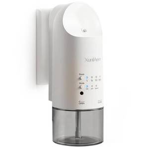 lot 2643 image: XunliAero Plug in Waterless Essential Oil Diffuser for Home, 160ML Wall Scent Diffuser, Up to 500 Sq Ft, 4 Fragrance Levels, 12H24HSmart Light Sensor Modes, Quiet Aroma Diffuser, White - Retail $50