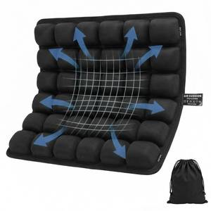 lot 2659 image: seektik Upgraded Inflatable Travel Seat Cushion for Airplane and Car, Portable Air Cushion for Long Flights, Office Chair and Wheelchair, Pressure Relief Seat Pad for Sitting Comfort - Retail $46