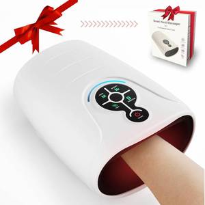 lot 2665 image: AERLANG Hand Massager,Mothers Day Gifts for Mom Her Birthday Gifts for Women Mom Hand Massage Machine with Heat and Compression Cordless Electric Hand Massager for Arthritis and Carpal Tunnel - Retail $30