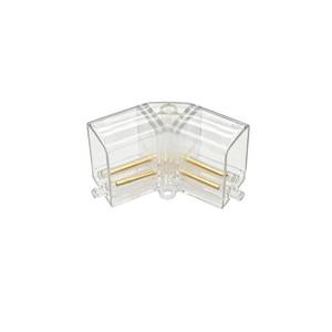 lot 2668 image: X-Litall Connector V23 120° 2-Way for LED Hexagon Garage Lights - Retail $10