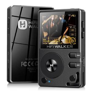 lot 2709 image: HIFI WALKER H2 Hi-Res Bluetooth MP3 Player with 64GB MicroSD Card, Portable Lossless Digital Audio Player with ESS DAC, DSD FLAC Support, USB DAC, Line Out, Physical Controls, Supports up to 512GB - Retail $124