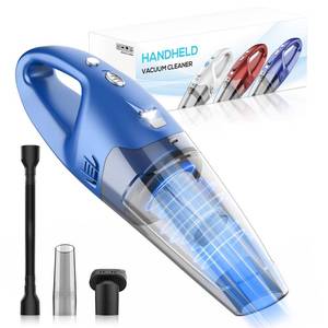 lot 2737 image: YOOHI Handheld Vacuum Cordless Rechargeable 6000Pa Mini Hand Held Vacuum, LED Light, 20 - 25 Mins Runtime, USB Charging, 500ML Cup&nbsp Lightweight Small Vacuum Cleaner Cordless for CarOfficeHome - Retail $66