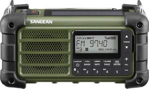 Sangean MMR-99 AM/FM-RBDS/Bluetooth/AUX/Weather/Multi-Powered Digital Tuning Emergency Radio - Retail: $133