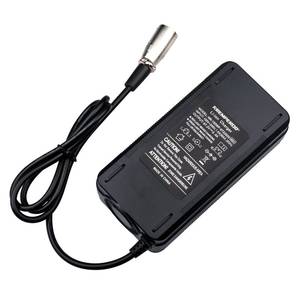 lot 2821 image: 67.2V Charger 59V 16S Li-ion Battery Input 100-240V 60V Charger Output 2A 59.2V XLR 3Pin - Retail $31