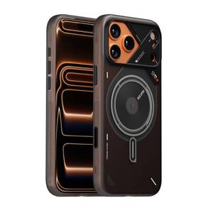 lot 2839 image: Aulumu A17 iPhone 17 Pro Magnetic Thermal Case  CoolHyper  with Camera Control  IMD Technology  Compatible with Magsafe  Touch Translucent Gray - Retail $34