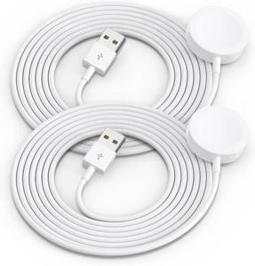 lot 2874 image: Amasuki 2Pack Upgraded for Apple Watch Charger USB Magnetic Wireless Fast iWatch Charger Portable Compatible with iWatch UltraSeries 11109876SESE254321-3.3FT - Retail $11