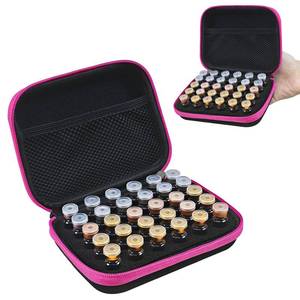 lot 2875 image: ZORETCO Peptide Vial Case for Fridge, 30 Slots GLP-1 &amp Insulin Travel Storage Organizer, Hard EVA Protective Medication Case for 13ml Vials, Portable Refrigerated Medical Holder (Case Only) - Retail $10