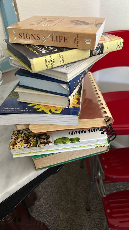 lot 40257 image: Mixed Book Collection with Religious and Hospitality Themes
