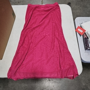 lot 1166 image: Milumia Womens High Waisted Skirts Hot PinkMedium