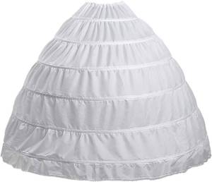 lot 1229 image: Women Wedding Petticoat Crinoline Underskirt Slips Underskirt for Women