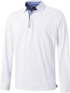 lot 1295 image: 2XL Mens Business Long and Short Sleeve Polo Shirts Mercerized Cotton Blend Casual Stylish Collared Shirts