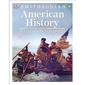 lot 1368 image: American History A Visual Encyclopedia - (Paperback)