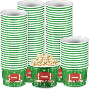 lot 1391 image: Yungyan Football Snack Bowls Paper 4oz 8oz 12oz Gameday Football Bowls Party Supplies Football Serving Dishes for Party Ice Cream Bowls (4oz, 200 Pcs)