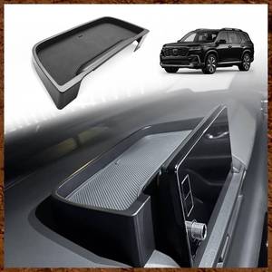lot 23316 image: Muslogy Dash Storage Tray (for 9-in Screen Only) Insert Behind Screen Center Console Organizer Interior Accessories Compatible with Honda Pilot 2023-2026 EX-L Touring Elite(Black) - Retail $23