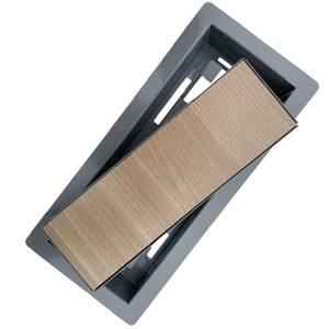 lot 24834 image: Floor Vent Covers Floor Register Floor reg Floor Duct Covers Flooring Vent Covers Vent Cover for foor Vents Flooring registers (Gray) - Retail $26