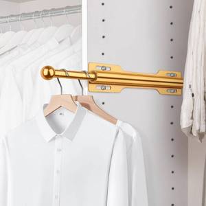 lot 24907 image: FIRJOY 12 Valet Rod for Closet Pull Out (1 Pack, Orange) - Retail $16