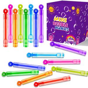 lot 29227 image: Bubbles Party Favors Supplies for Kids,20-300 Pack Mini Bubble Wand Toy for Toddler, Small Goodie Bag Stuffer Camping Outdoor, Preschool Kindergarten Graduation End of The Year School Students Gifts - Retail $7