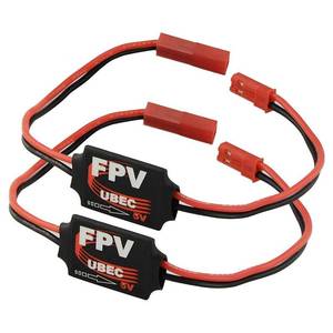 lot 31140 image: 2 Pack ShareGoo 3A 5V DC-DC Converter Step Down UBEC Module for RC Quadcopter Plane FPV Holder Camera Servo Power Supply - Retail $12