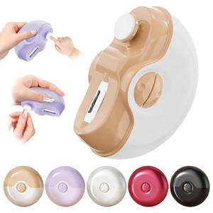 lot 31164 image: Automatic Nail Clippers, Electric Nail Polisher, 2-in-1 Portable Nail Grinder, 2-Speed Nail Clipper, Rechargeable Storage-Safe Trimmer for Infants, Children, Adults, and the Elderly, toenail Remover