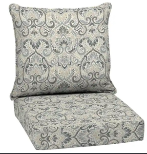 lot 44027 image: Arden 24x24 Deep Seating Outdoor Cushion Set - Retail $45