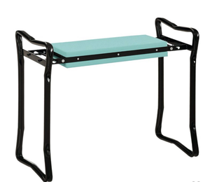 lot 44035 image: Padded Garden Kneeler and Seat Bench with Foldable Design - Retail $35