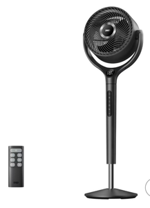 lot 44091 image: DREO 9 Inch 2D Portable Standing Fan with Remote Control - Retail $100