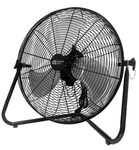 lot 44128 image: Commercial Electric 20 inch High Velocity Floor Fan - Retail $65