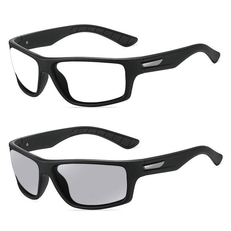 lot 30811 image: Wraparound full lens Safety Glasses with Readers photochromic Sport Magnifying Safety Reading Goggles for Men Women (black, 2.75, multiplier_x) - Retail $25